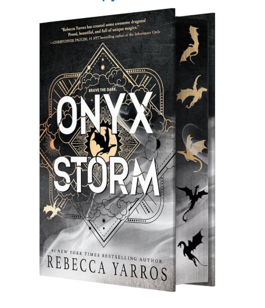 Onyx Storm (The Empyrean, 3) Sprayed Edges