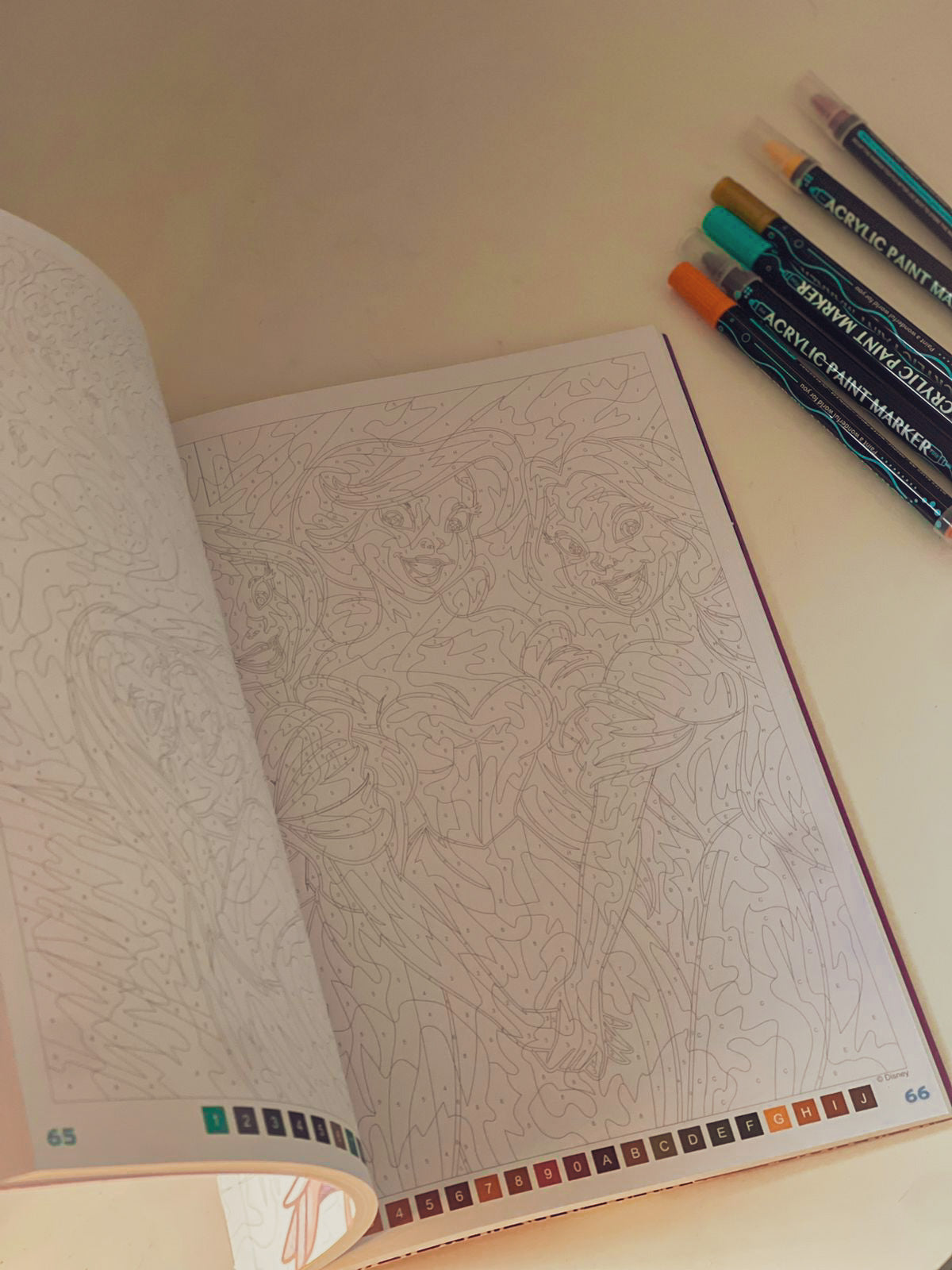 Disney Mystery Coloring Book