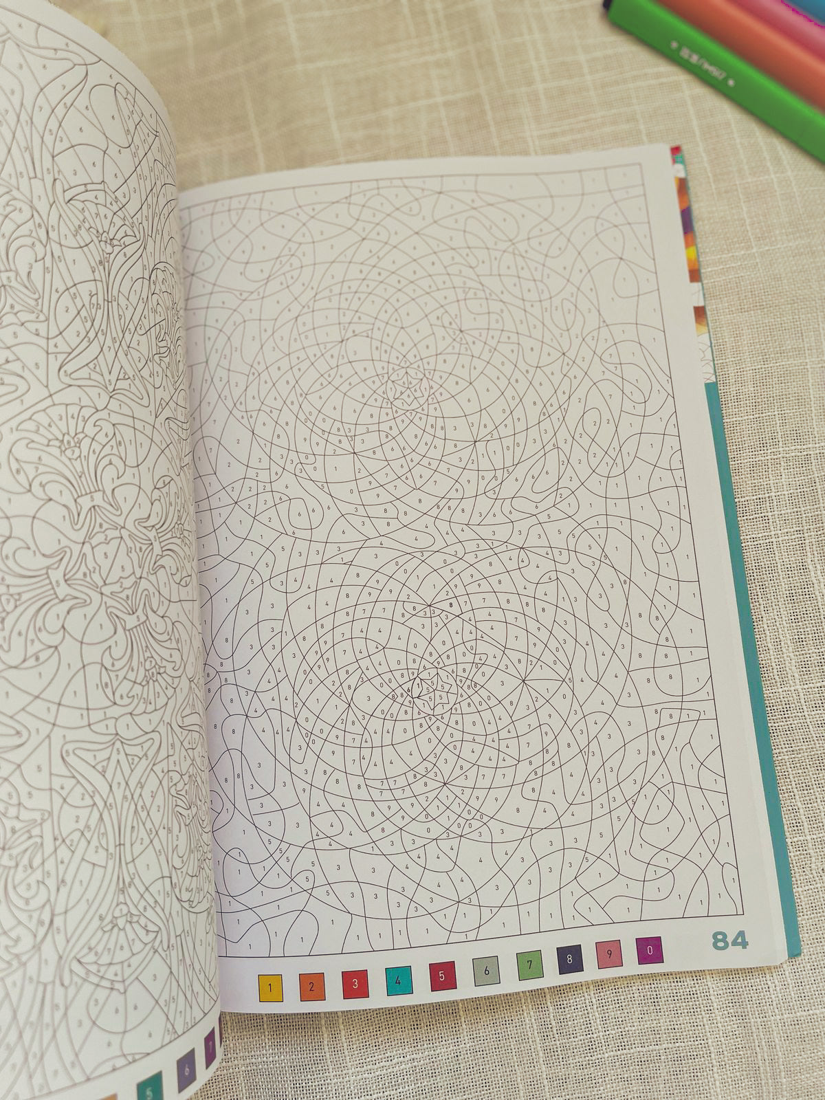 Mystery Coloring Book Mandalas