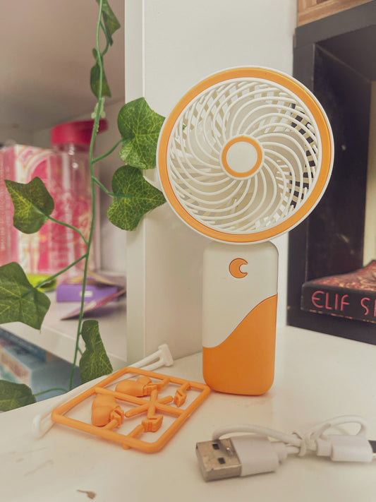 Mini Portable Fan, Small and Powerful | yellow