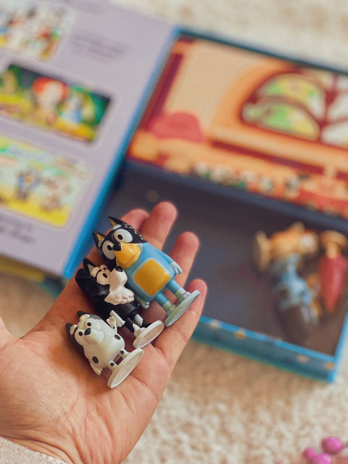 My busy book Bluey Book with Toys & Playing Mat