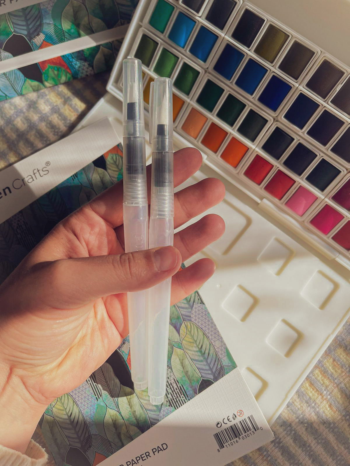 Watercolor Paint Palette 48 Premium Colors