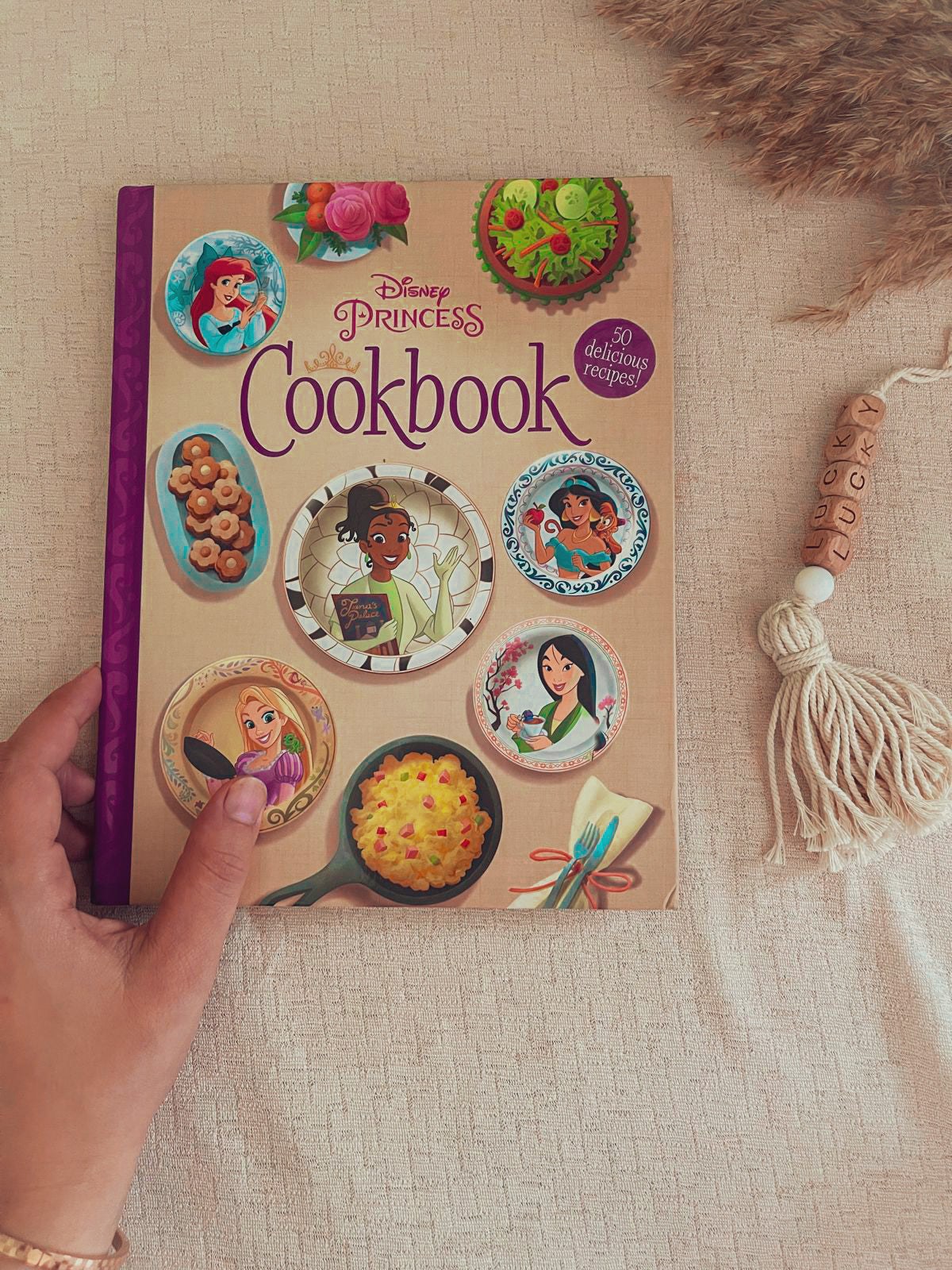 The Disney Princess Cookbook with 50 Recipes