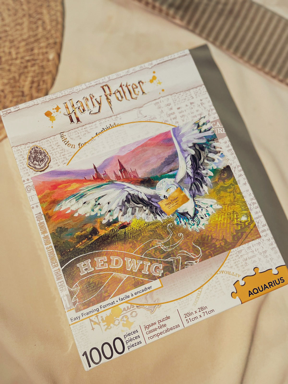Harry Potter Puzzle Hedwig (1000 Piece Jigsaw Puzzle)
