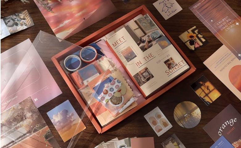 Aesthetic Scrapbook Kit(348pcs)