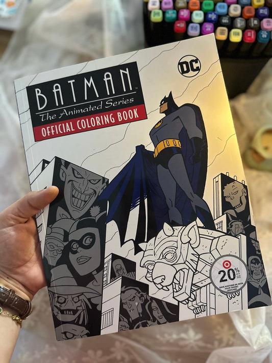 Batman: The Animated Series: Official Coloring Book 64 pages