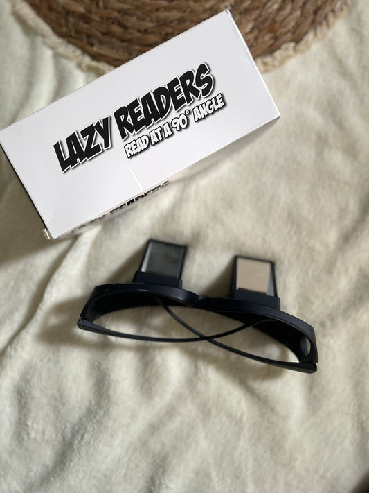 Lazy Glasses for Reading in Bed, 90 Degree Prism Glasses