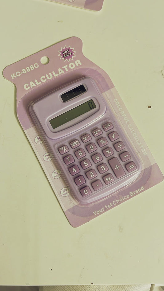 Cute Calculator for School