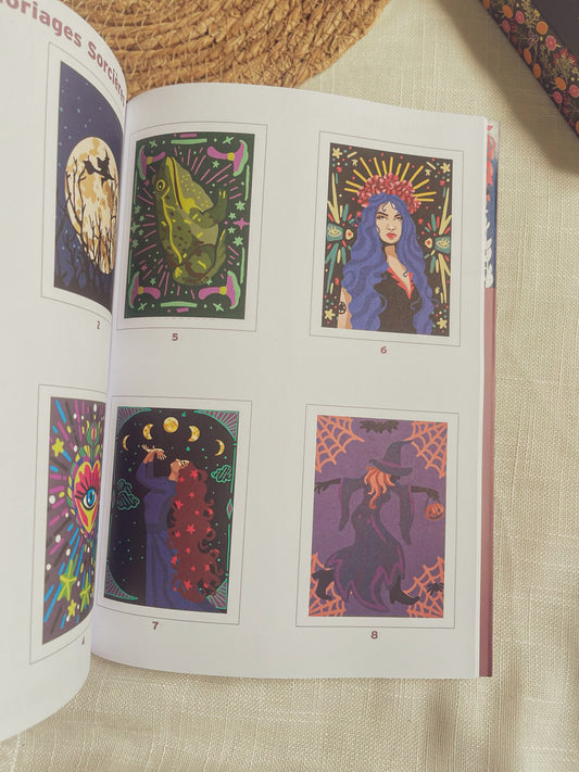 Sorcières | Mystery Coloring Book