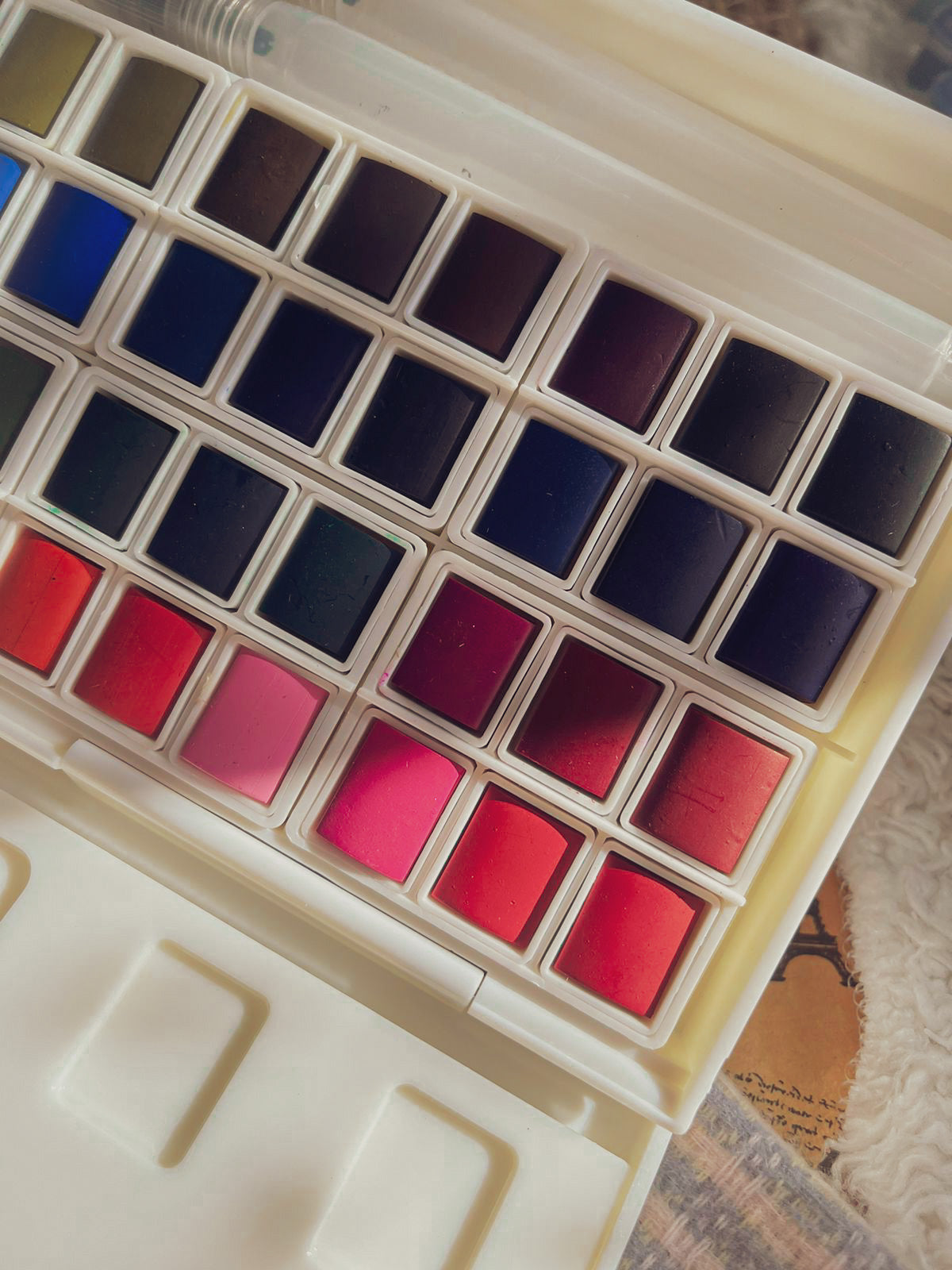 Watercolor Paint Palette 48 Premium Colors