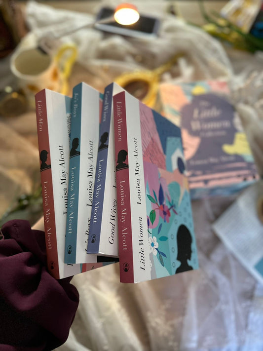 The Little Women 4 Books Collection Box Set By Louisa May Alcott (Little Women, Good Wives, Jo's Boys & Little Men)