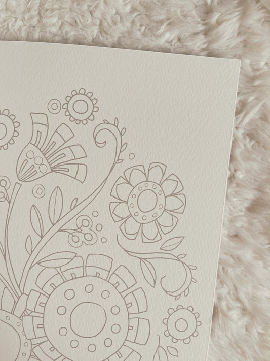 Just Add Watercolor Flowers: Easy Techniques and Beautiful Patterns for True Beginners
