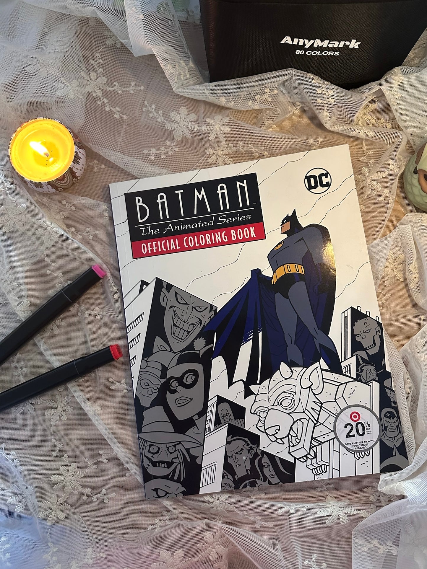 Batman: The Animated Series: Official Coloring Book 64 pages