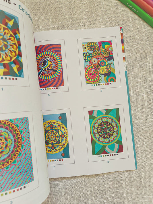 Mystery Coloring Book Mandalas
