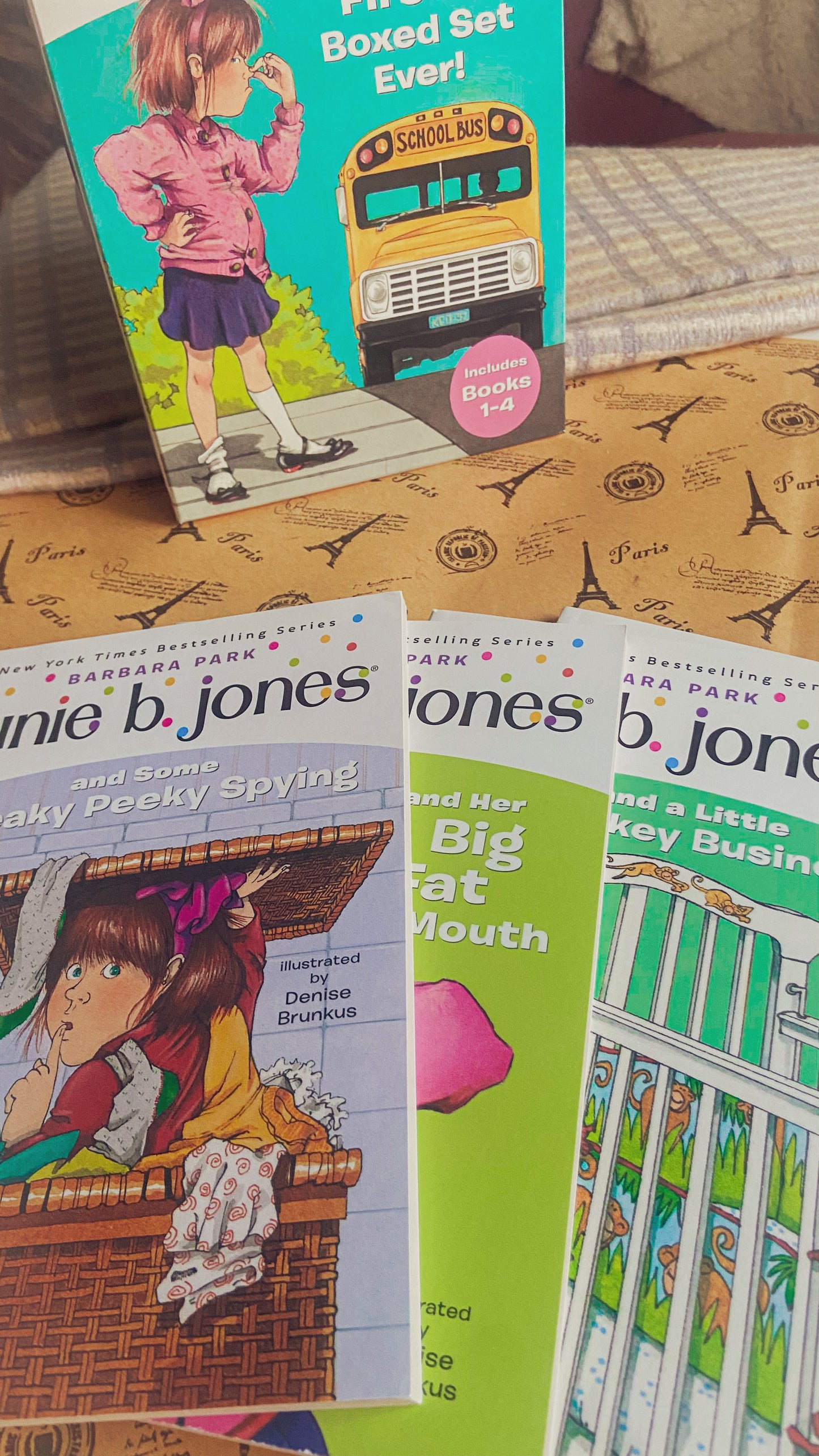 Junie B. Jones's Boxed Set(Books 1-4)