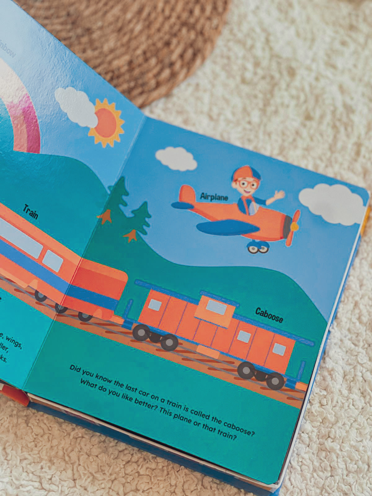 Blippi Book with Toys & Playing Mat