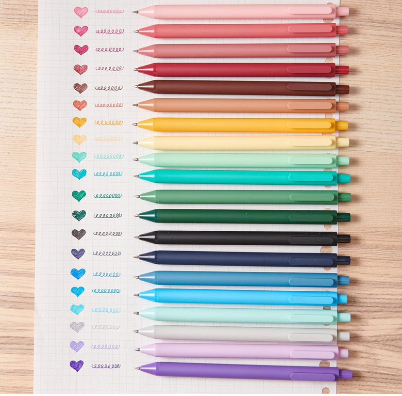 Gel Pens Colors Ink 0.5mm