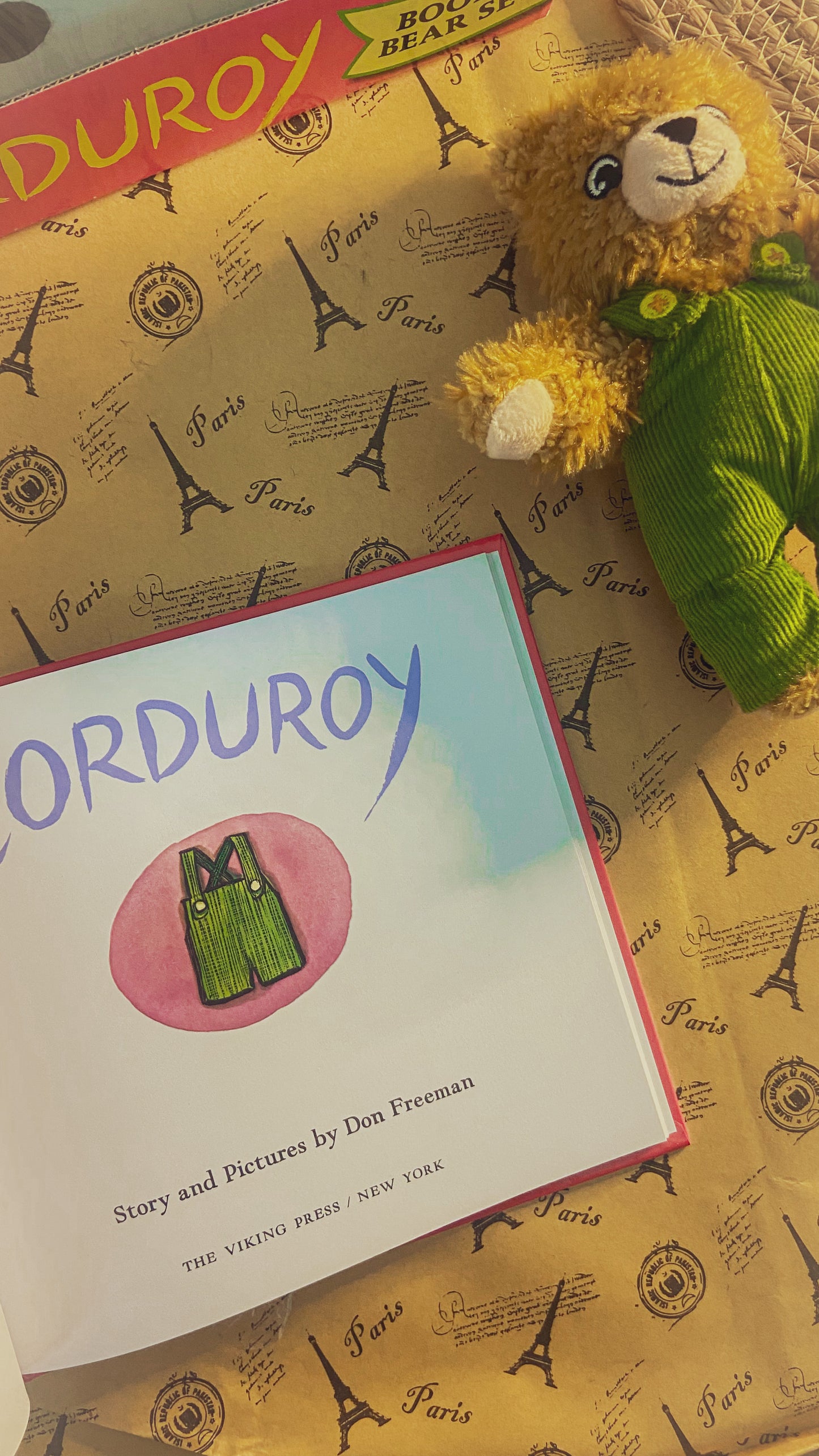 Corduroy (Book and Bear)