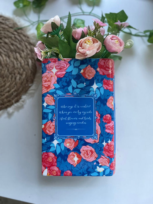 Jane Eyre Book Vase, Ceramic Book vase for Flowers, Bookend