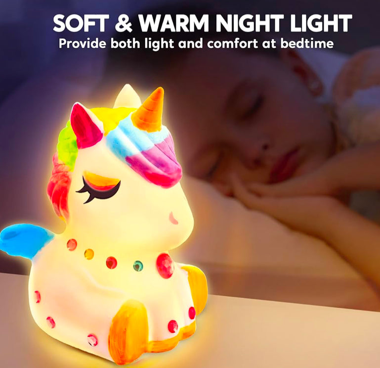 Paint Your Own Unicorn Lamp