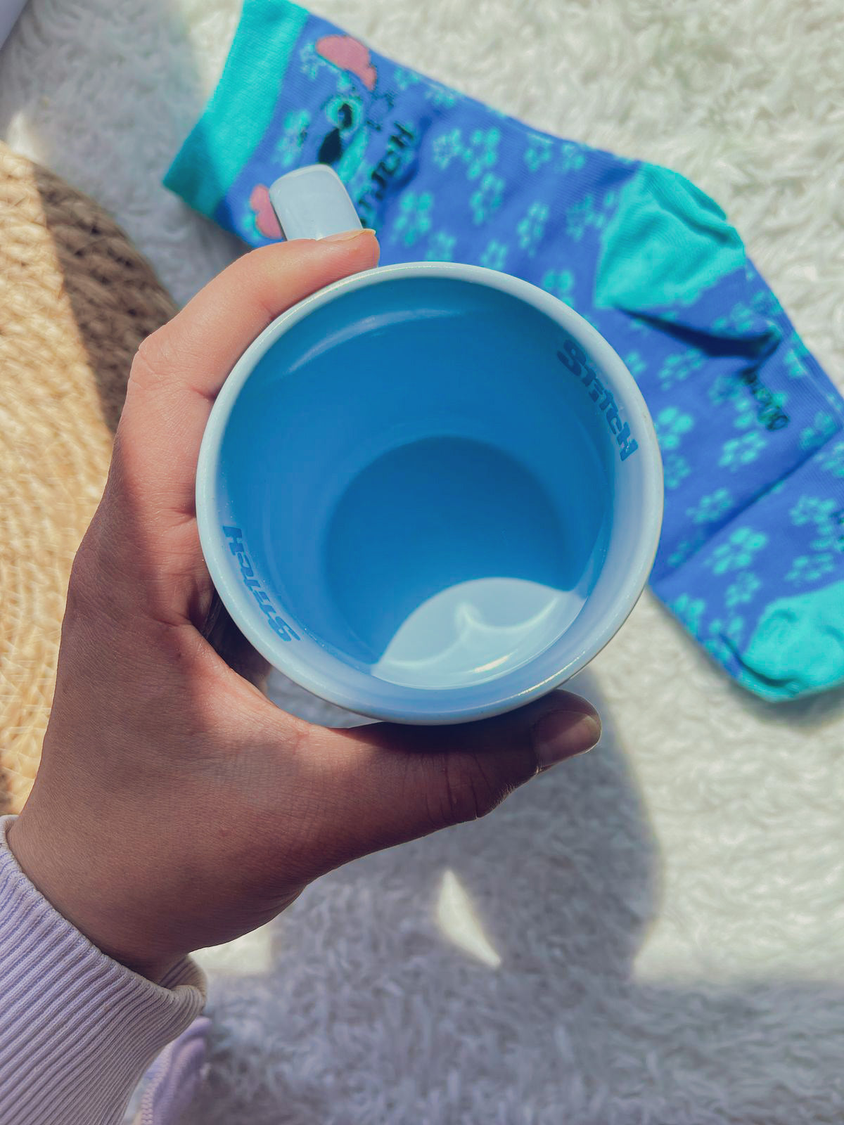 Stitch Mug and Socks Set