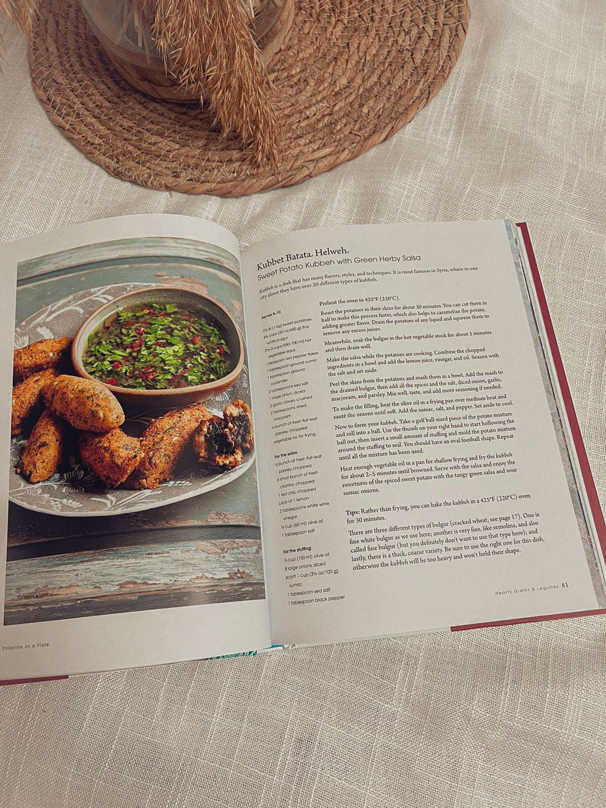 Palestine on a Plate; Cookbook