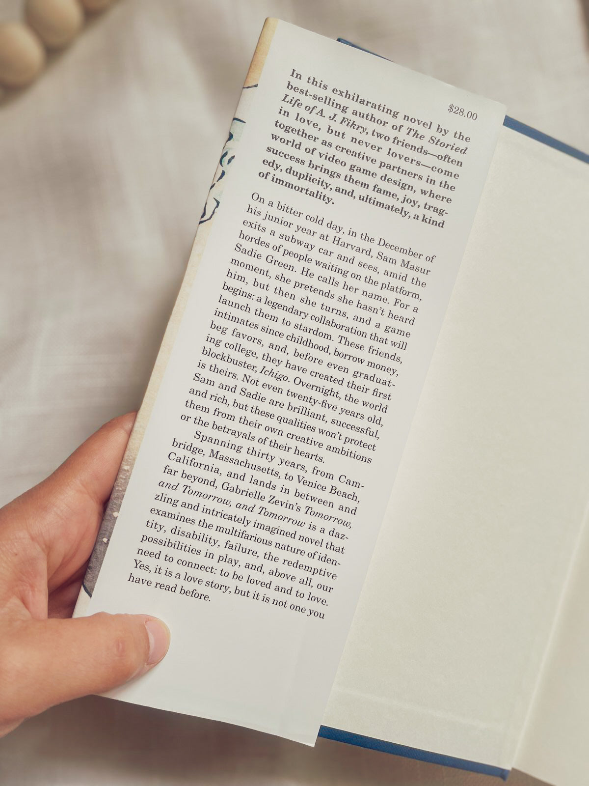 Tomorrow, and Tomorrow, and Tomorrow: A novel
