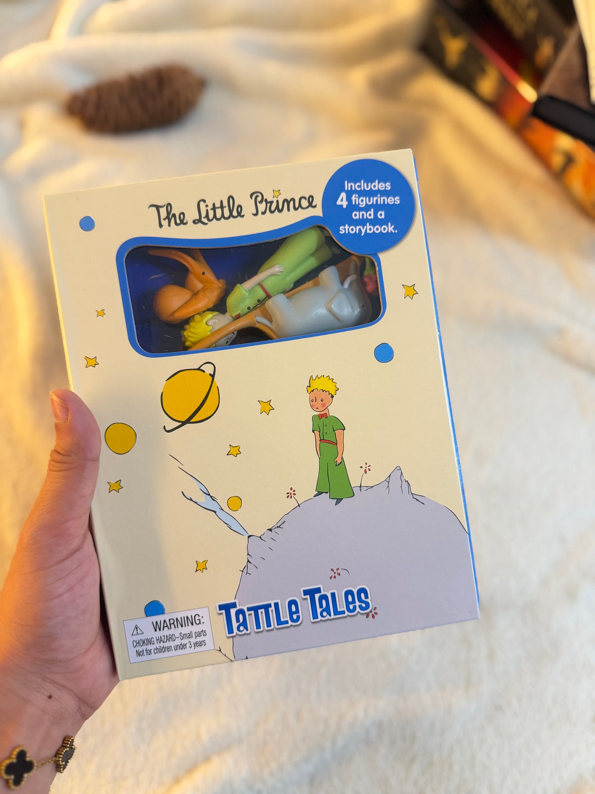 The Little Prince Tattle Tales - Activity Books for kids, 12-page storybook, 4 figurines