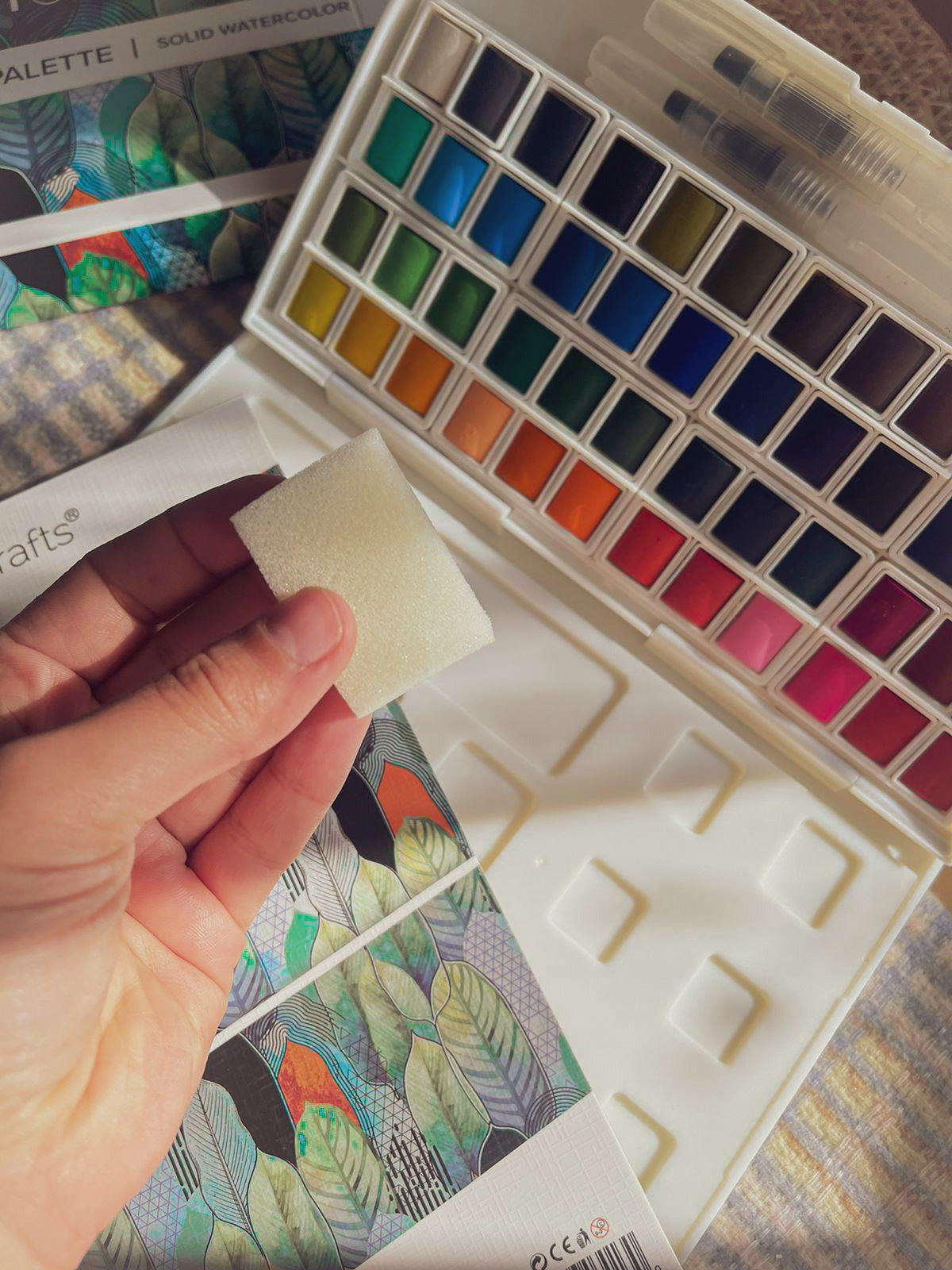 Watercolor Paint Palette 48 Premium Colors