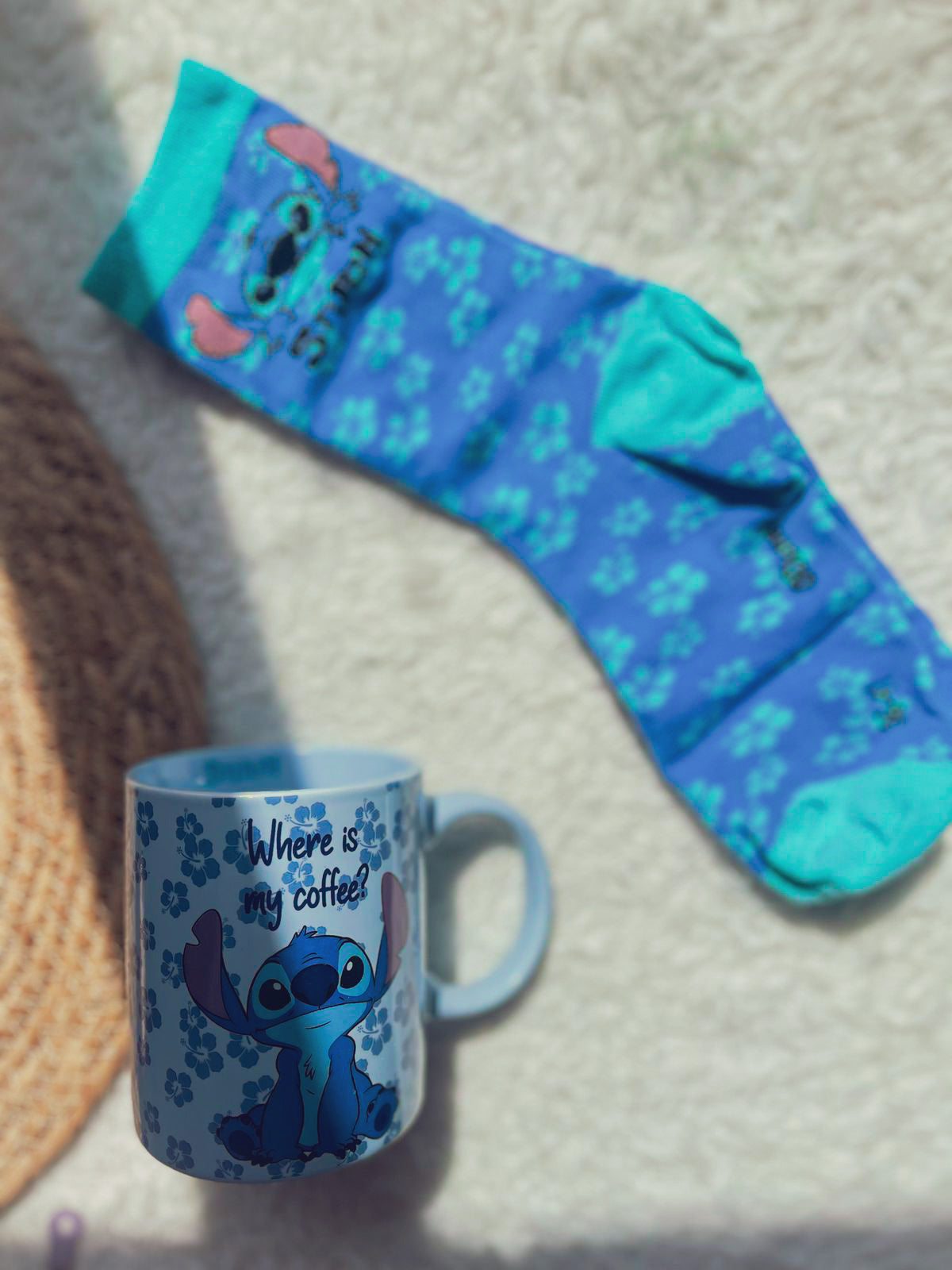 Stitch Mug and Socks Set