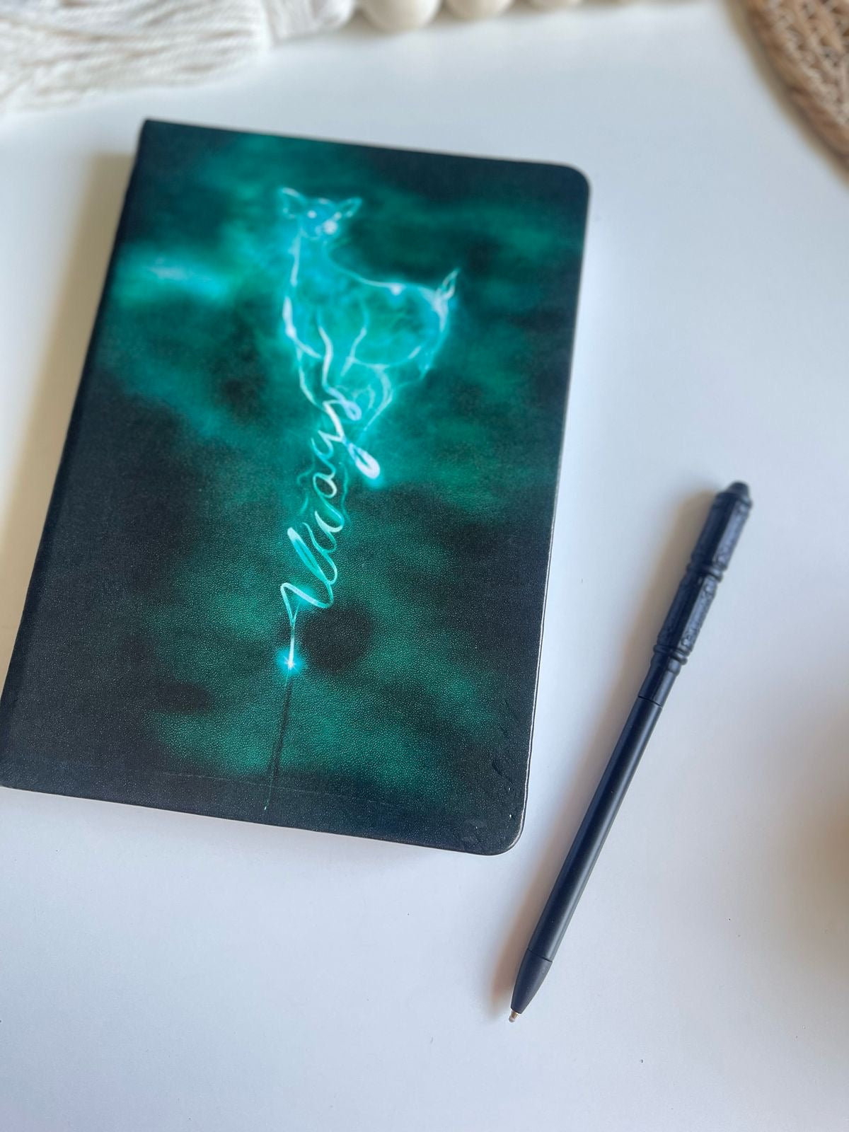 Harry Potter Always Patronus Journal Diary with Severous Snape Wand Pen - 192 Lined Pages