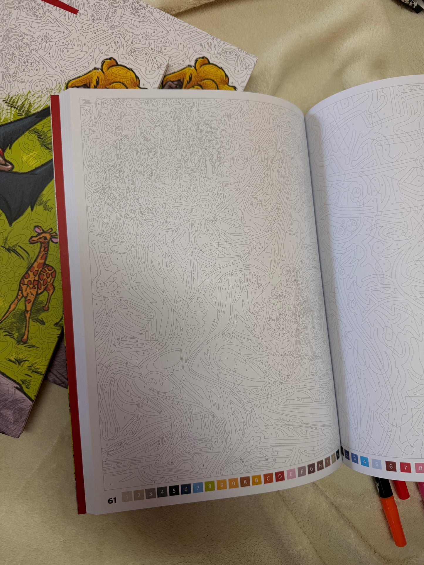 Disney Coloring Book: The Classics: A Color by Number Book