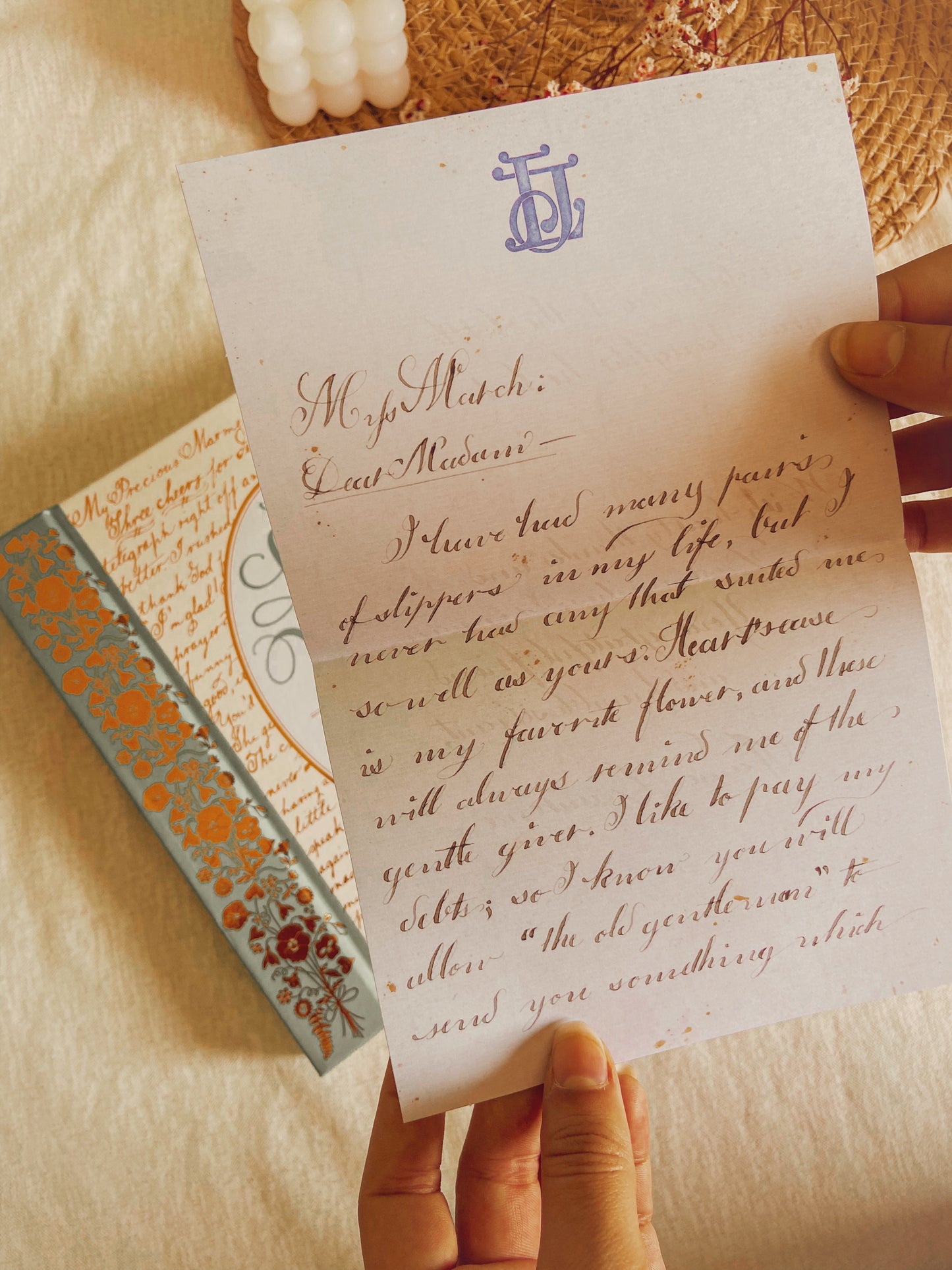 Little Women With Characters Letters