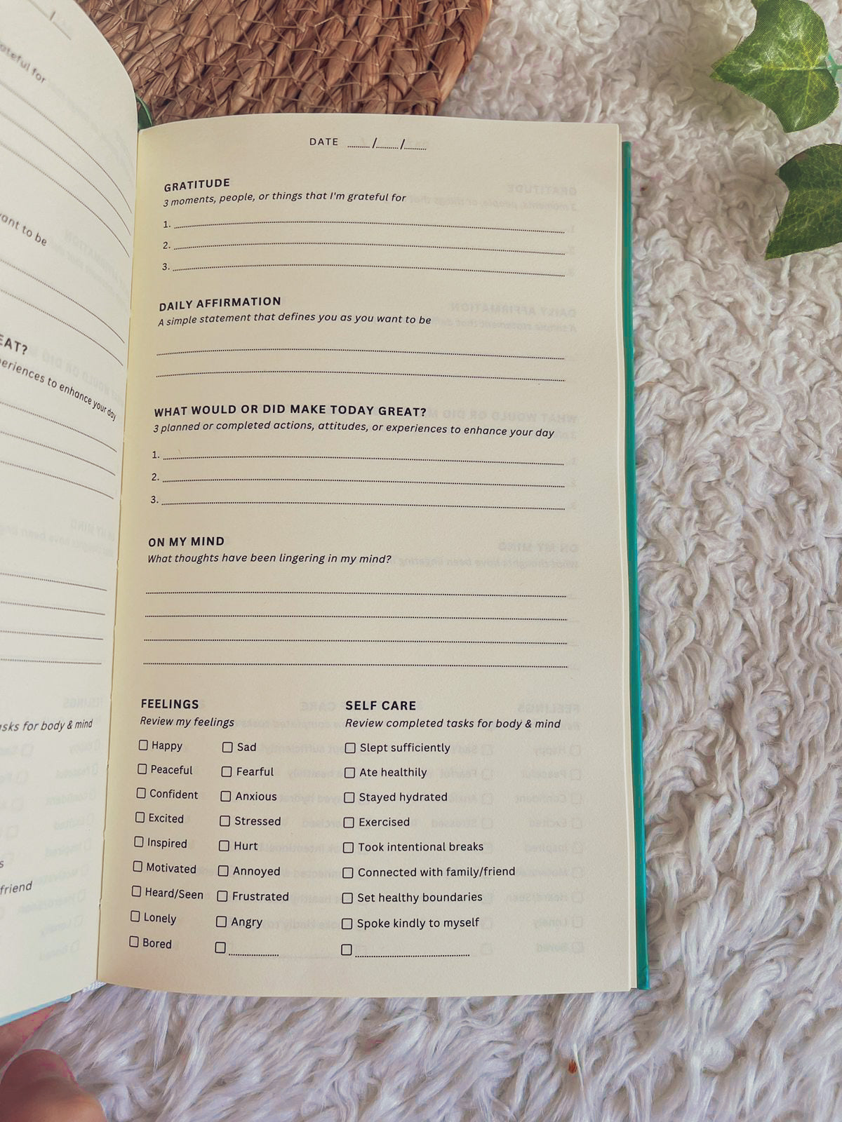 The Self Care Journal