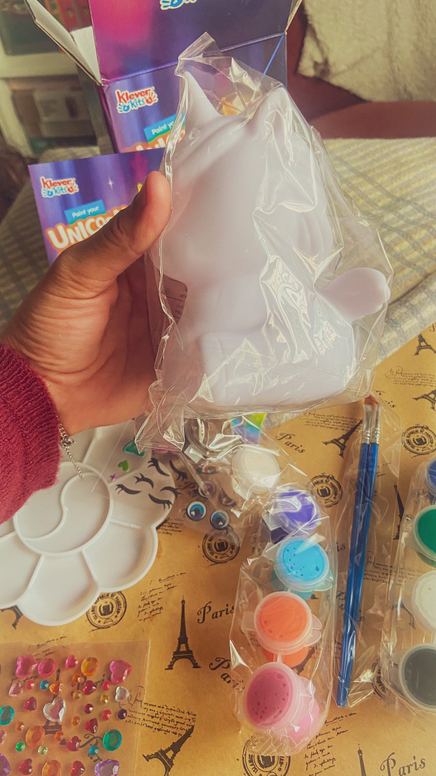 Paint Your Own Unicorn Lamp