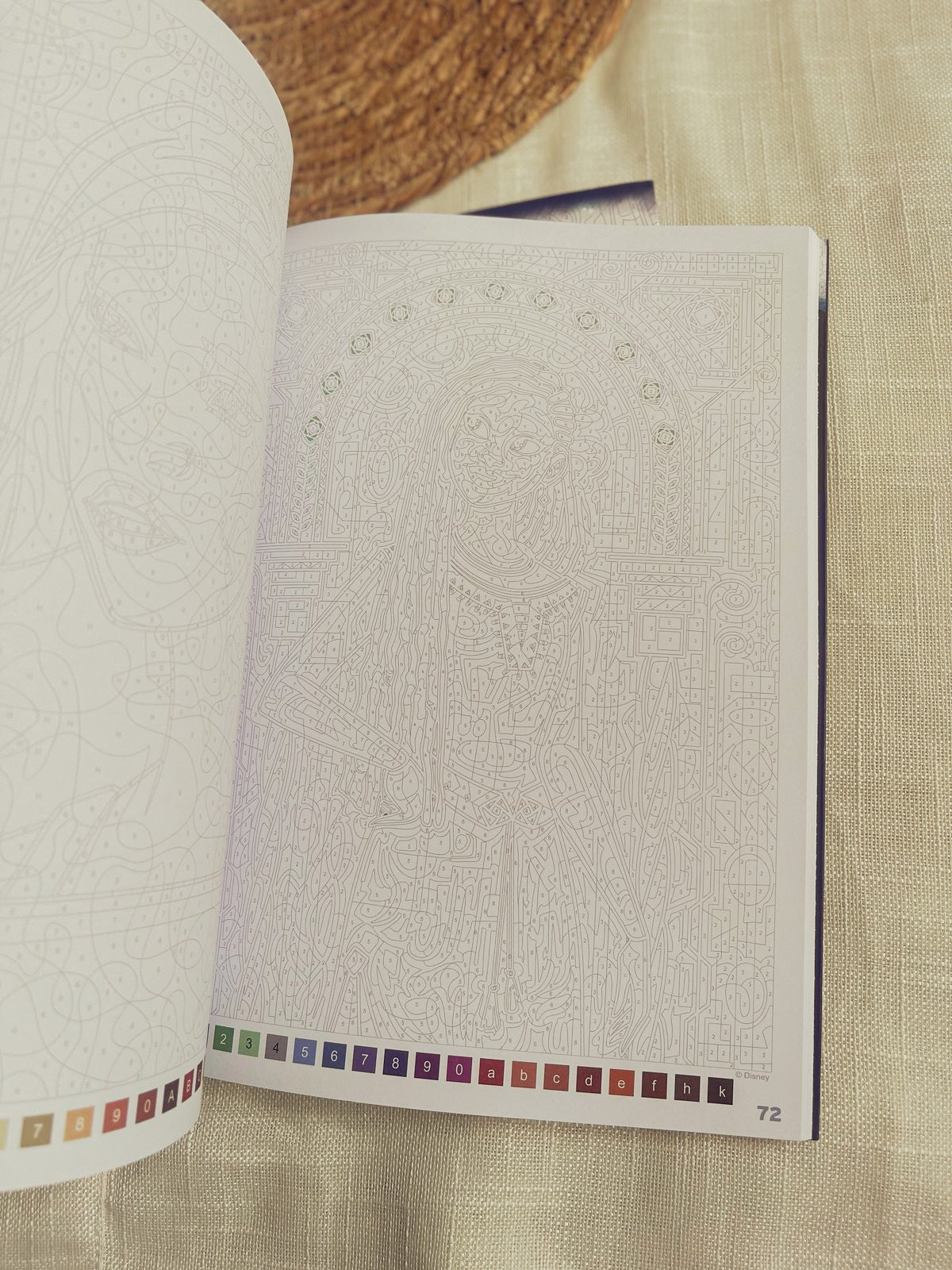 Disney Mystery Coloring Book