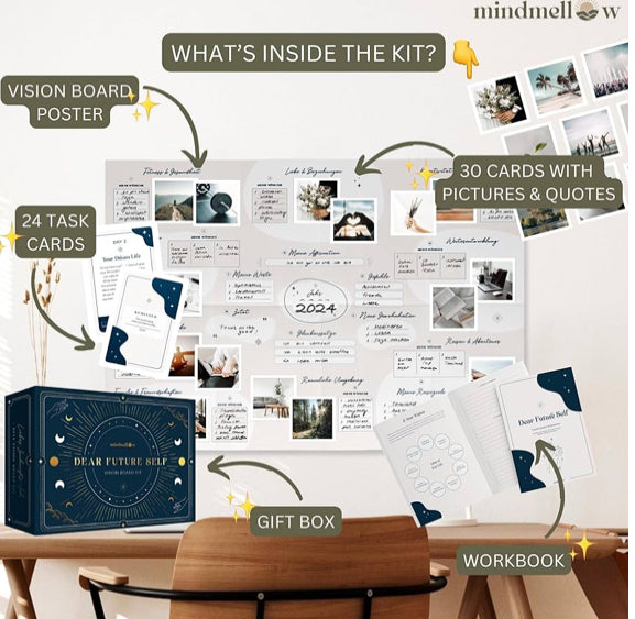 Vision Board Kit “Dear Future Me”