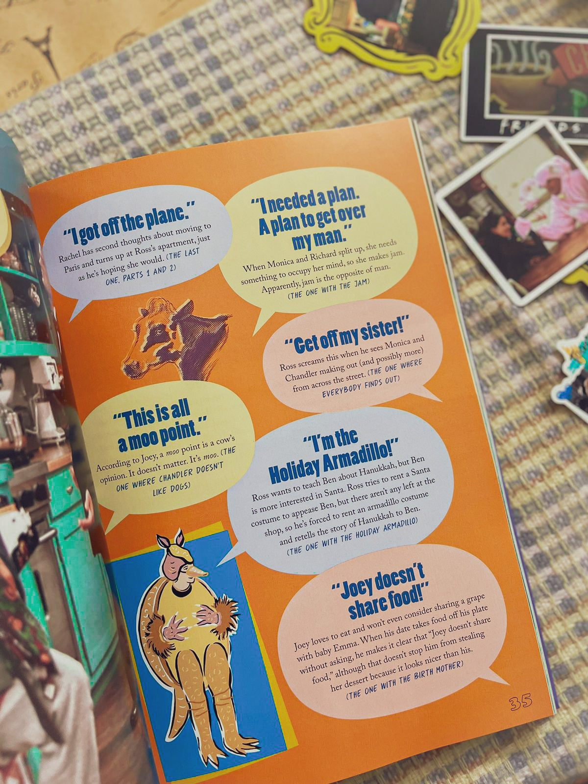 The Friends Book of Lists: The Official Guide to All the Characters, Quotes, and Memorable Moments