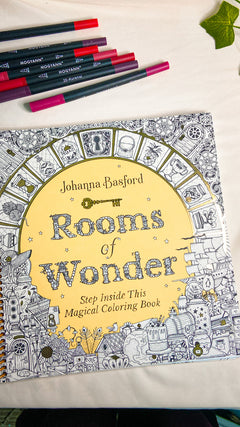 Rooms of Wonder Coloring Book