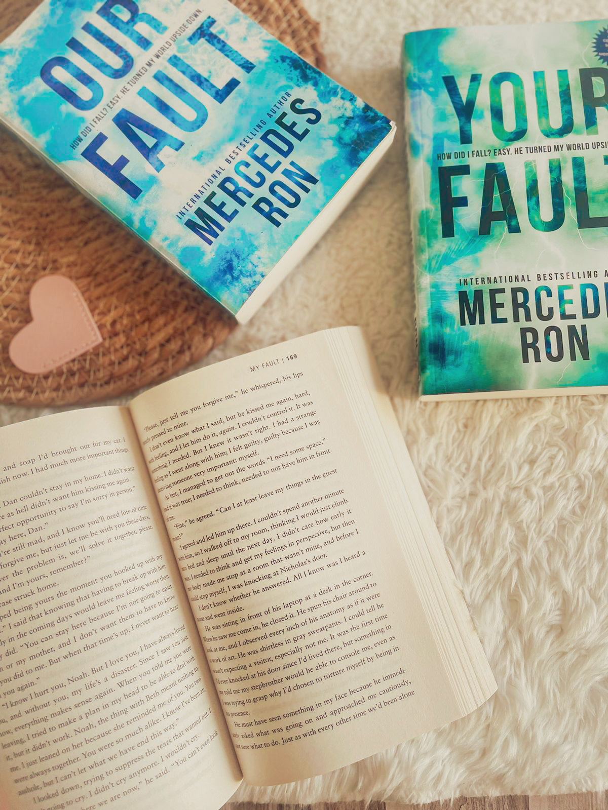 Culpable Series 3 Books Set by Mercedes Ron - My Fault, Your Fault, Our Fault