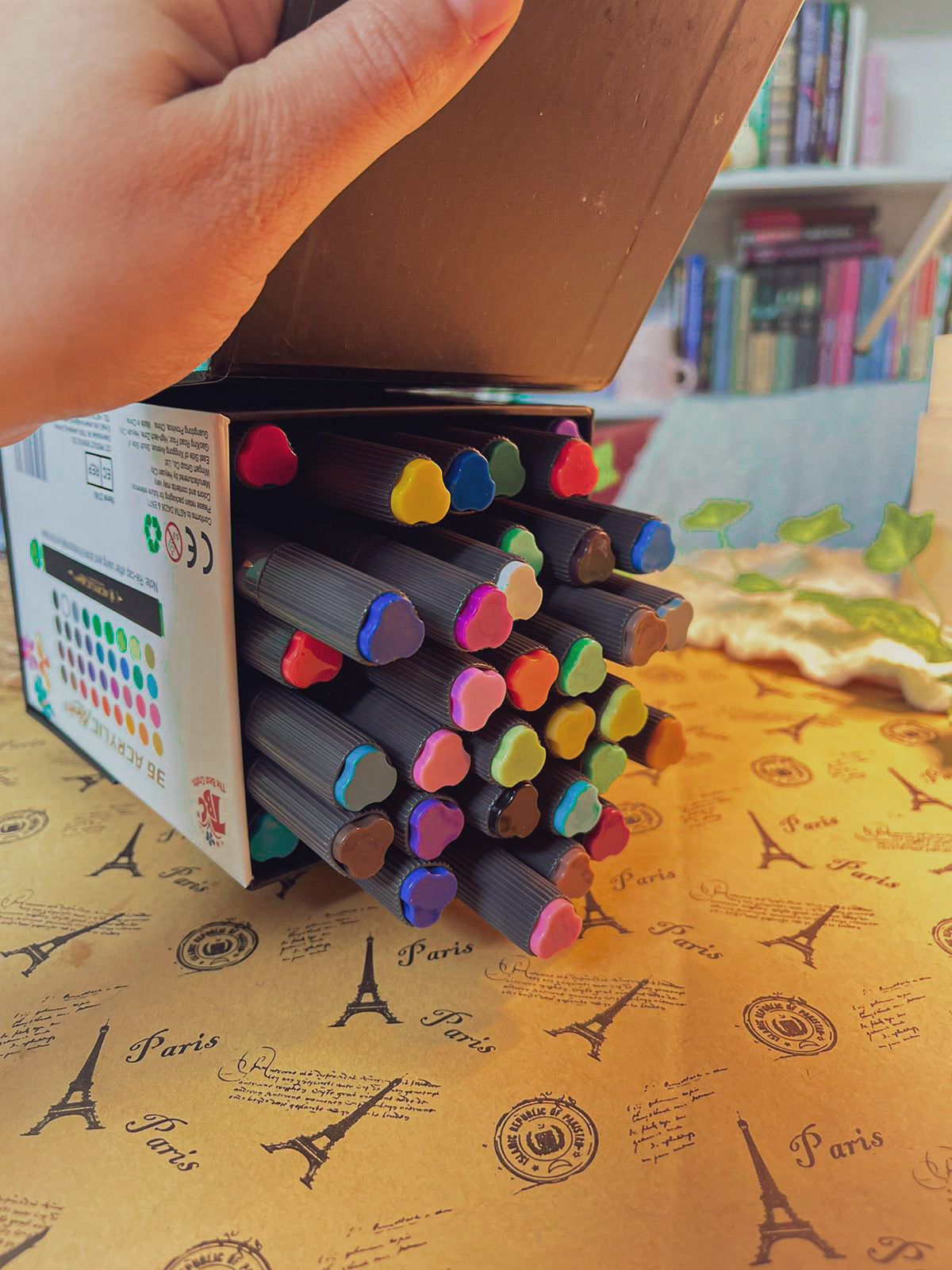 Acrylic Markers, Dual Tip (36 Colors)