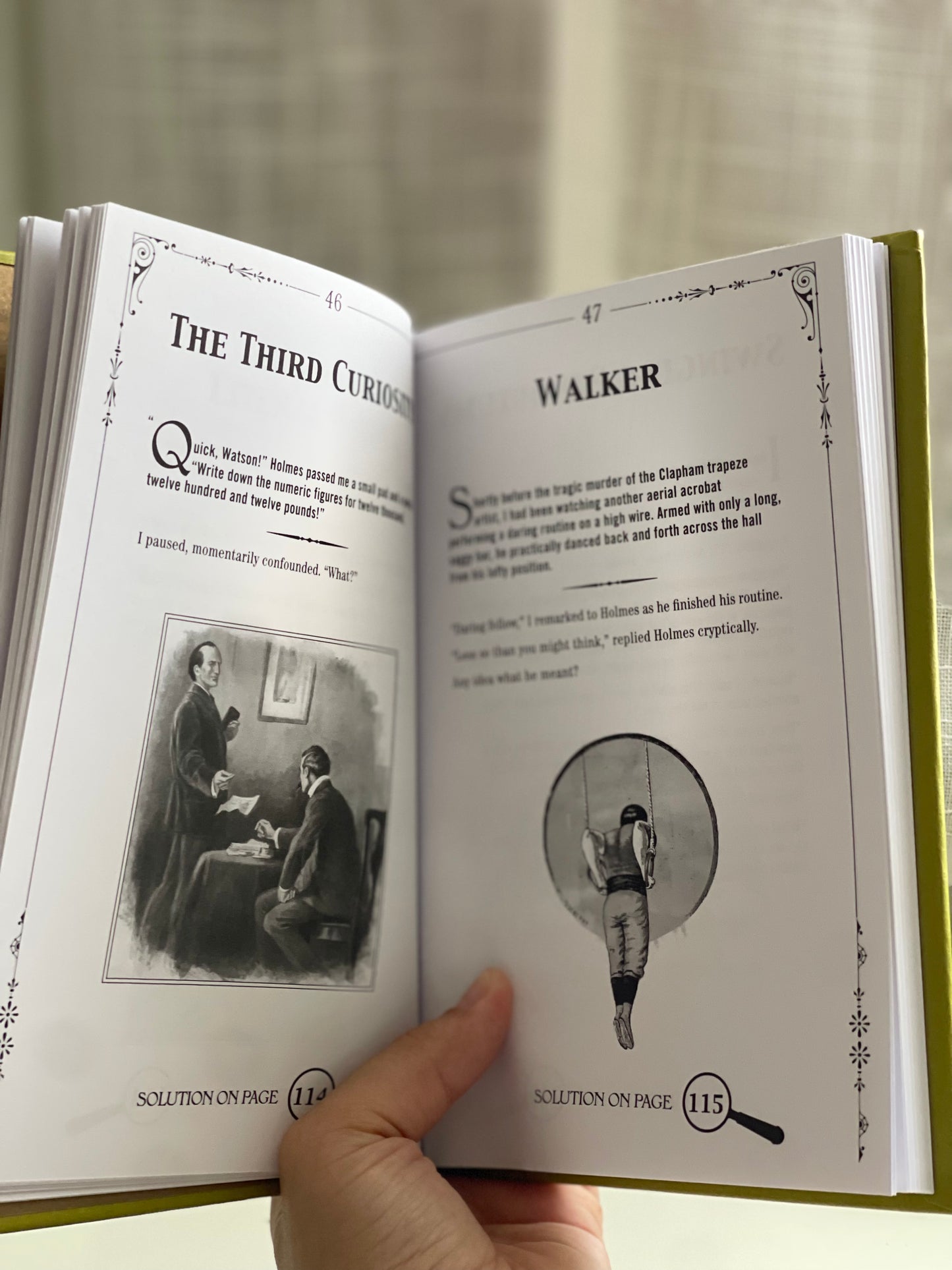 Sherlock Holmes’ Elementary Puzzles