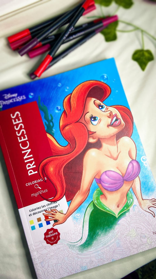 Disney Princesses Mystery Coloring Book