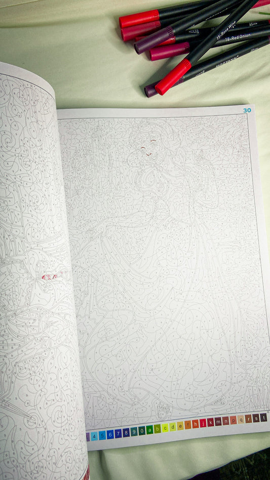 Disney Mystery Coloring Book