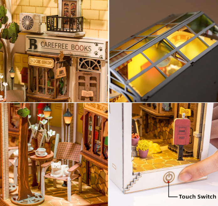 Rolife Sunshine Town Booknook