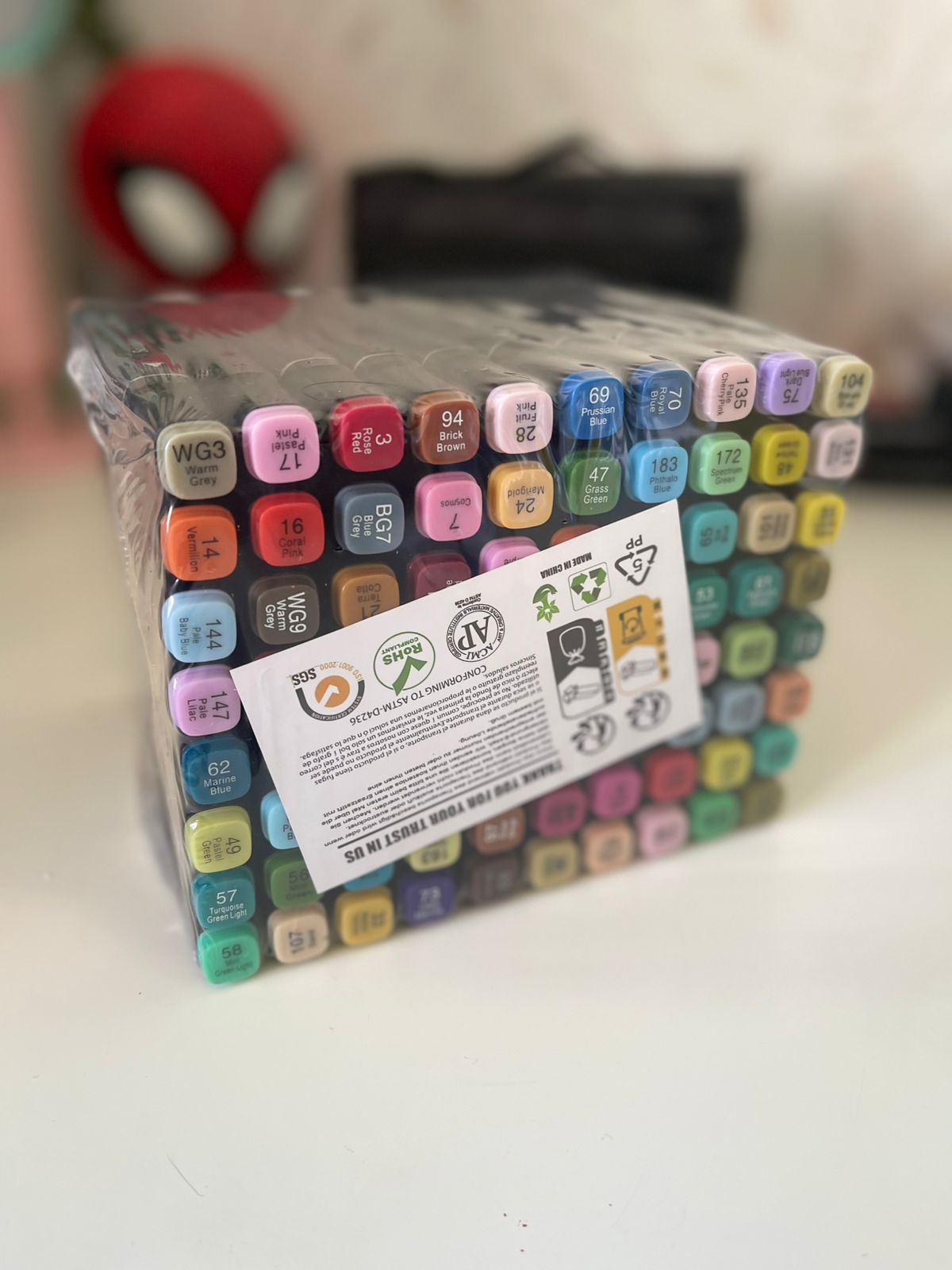 80 Colors Alcohol Markers Painting, Coloring, Sketching, Comics, Illustration- Refillable
