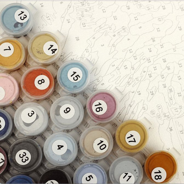 تلوين بالارقام