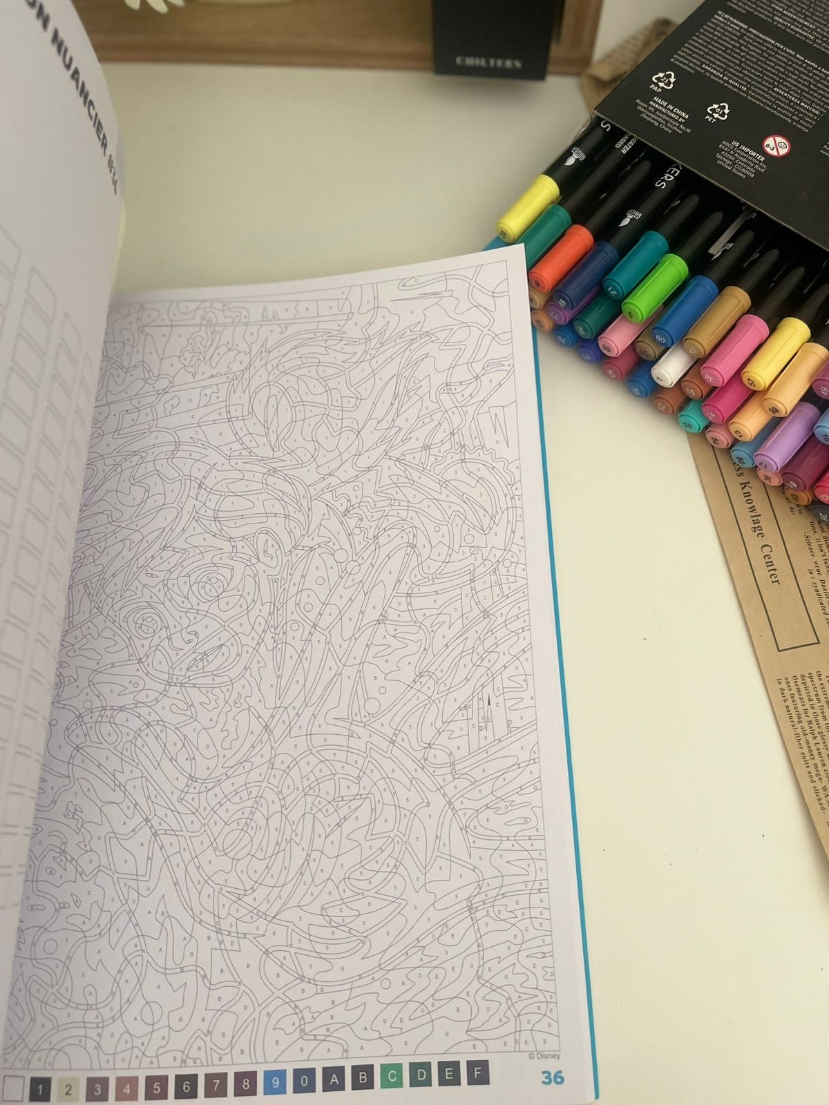 Mystery Disney  Coloring Book- Spécial film