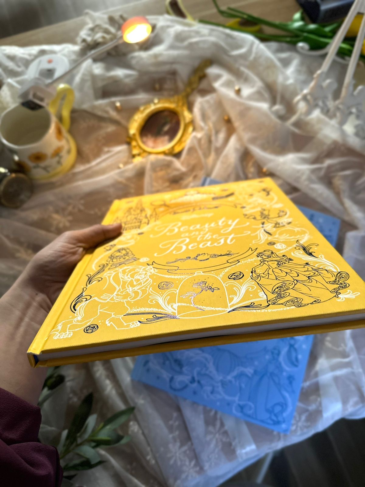 Dinsey The Beauty and The Beast Book, Illustrated Hardcover