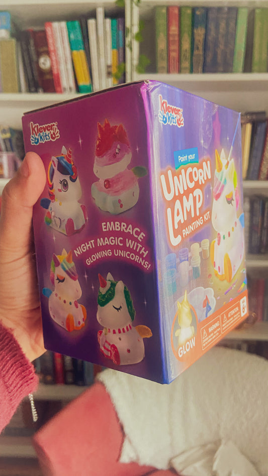 Paint Your Own Unicorn Lamp
